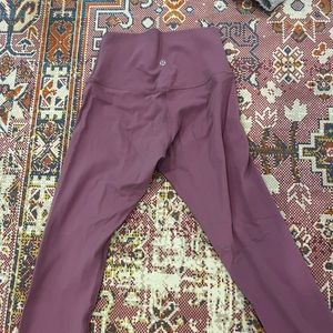 Lululemon leggings size 4 align